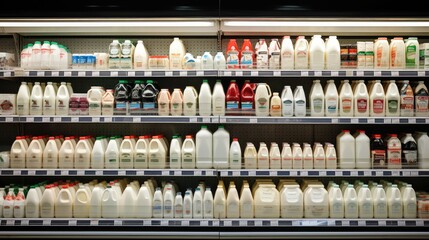 Fototapeta premium cow agriculture milk production