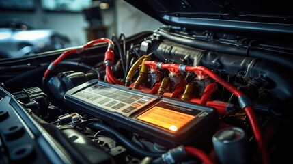 tool car battery testing