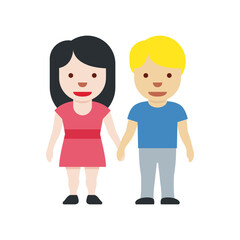 Couple Holding Hands Icon
