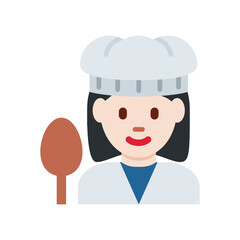 Female Chef Icon
