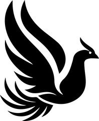 Phoenix logo vector illustration