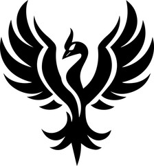 Phoenix logo vector illustration
