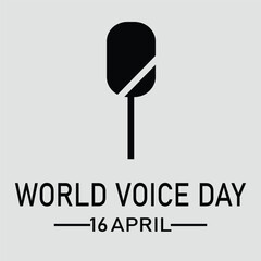 World voice day April 16