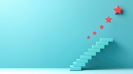 An animation of stars increasing in number from one to five, representing a product rating improving over time due to positive customer experiences.