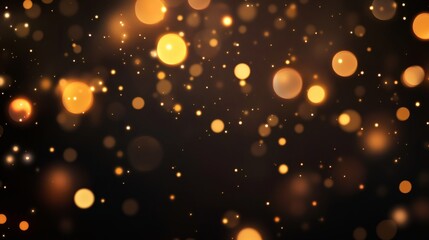 Obraz premium A beautiful abstract composition featuring out of focus lights with a bokeh effect on a dark neon light, moody backdrop perfect for decorative purposes illustration image.