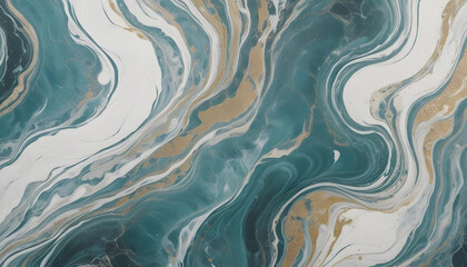 Fototapeta premium Liquid marble texture with swirling patterns