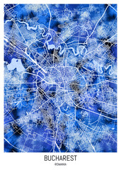 Bucharest RomaniaCity Map