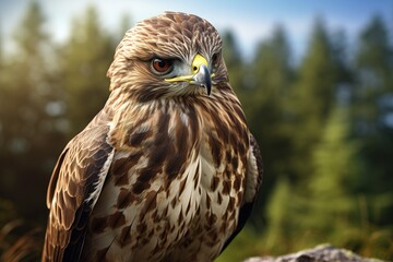red tailed hawk buteo