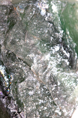 Crystal Quartz Natural Healing Stone Close Up Background