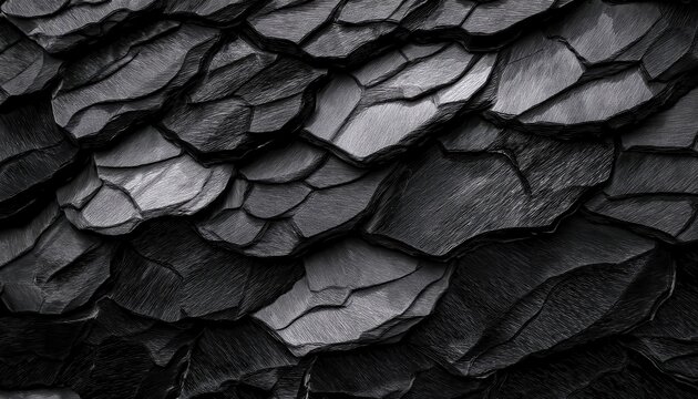 Dark scales: the raw power of armored shadows, an intricate pattern of strength, mystery, and impenetrable elegance
