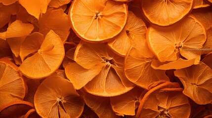 dried orange textures