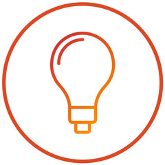 Vector Design Bulb Icon Style