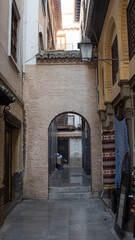 Islamic style door in Granada
