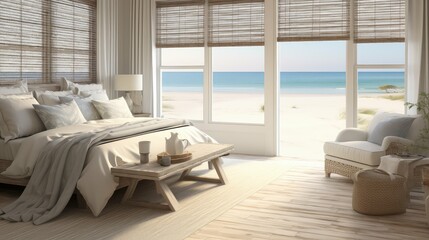 Fototapeta premium drift faux wood blinds