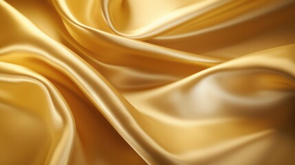 smooth gold satin