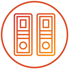 Vector Design Binder Icon Style