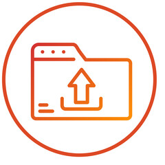 Vector Design Upload Icon Style