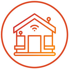 Vector Design Smart Home Icon Style