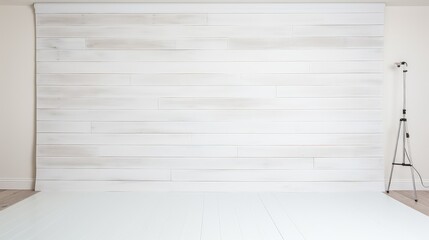 Fototapeta premium finish white wood back