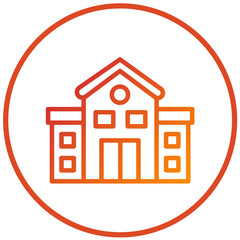 Vector Design School Icon Style