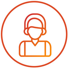 Vector Design Customer Icon Style