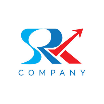 Letter SRK logo design