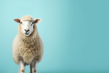 Fototapeta premium sheep with horns