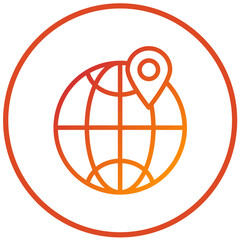 Vector Design Geography Icon Style