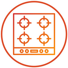 Vector Design Stove Icon Style