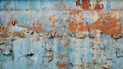 Fototapeta premium fence blue rust texture