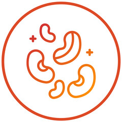 Black Beans Vector Design Icon Style