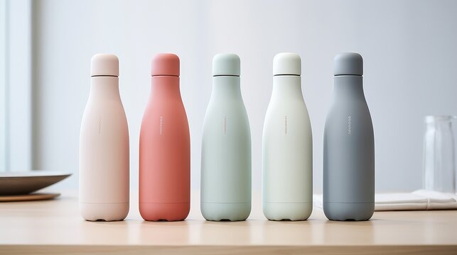 modern cute water bottle