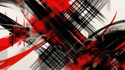 Naklejka premium abstract white and black buffalo plaid