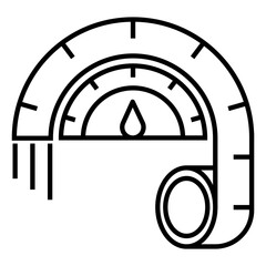 Measure  vector icon
