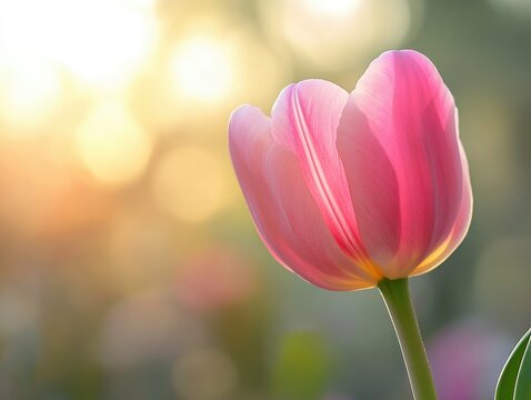 Pink Tulip - Powered by Adobe