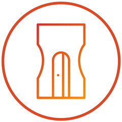 Vector Design Sharpener Icon Style