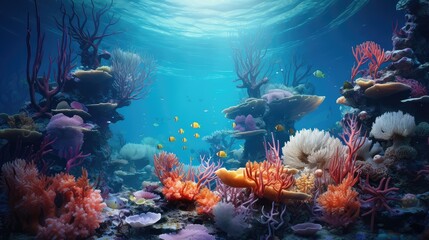 Fototapeta premium algae ocean plants