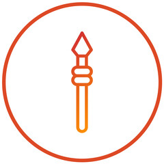 Vector Design Spear Icon Style