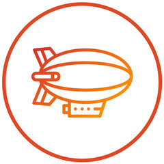 Vector Design Zeppelin Icon Style © Srxtreme