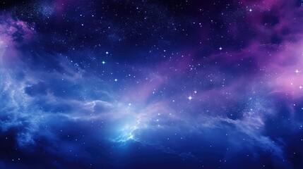 nebula blue purple galaxy