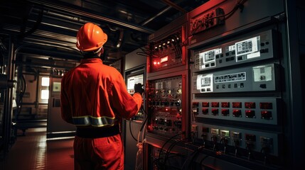 safety fire alarm panel