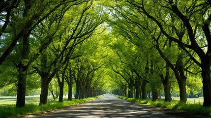 Fototapeta premium canopy elm tree