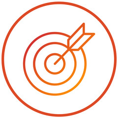 Vector Design Target Icon Style