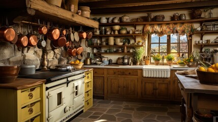 Obraz premium vintage kitchen beautiful