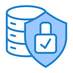 Secure Data Storage Icon