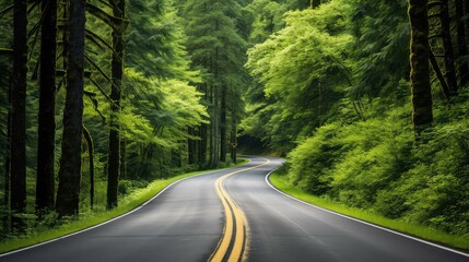 picturesque beautiful road usa