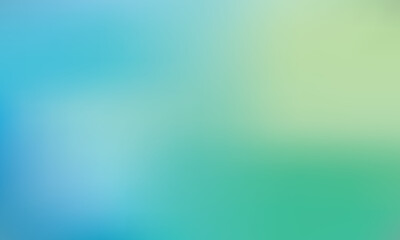 Vector Blue And Green Gradient Background