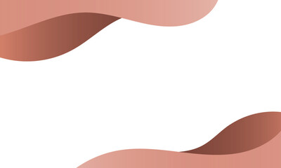 Vector Simple Brown Wavy Shape Background For Banner And Presentation