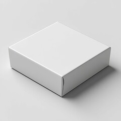 Naklejka premium Blank White Box Mockup - Packaging Design