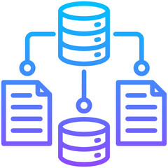Obraz premium Data Modelling Icon